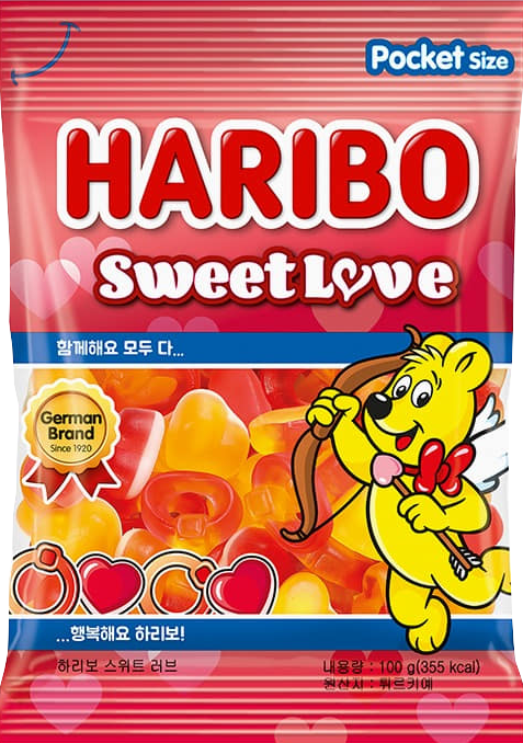 하리보 스윗러브 젤리 이미지